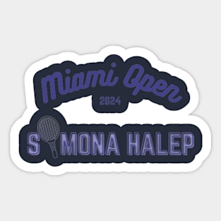 Simona Halep Miami Open Sticker